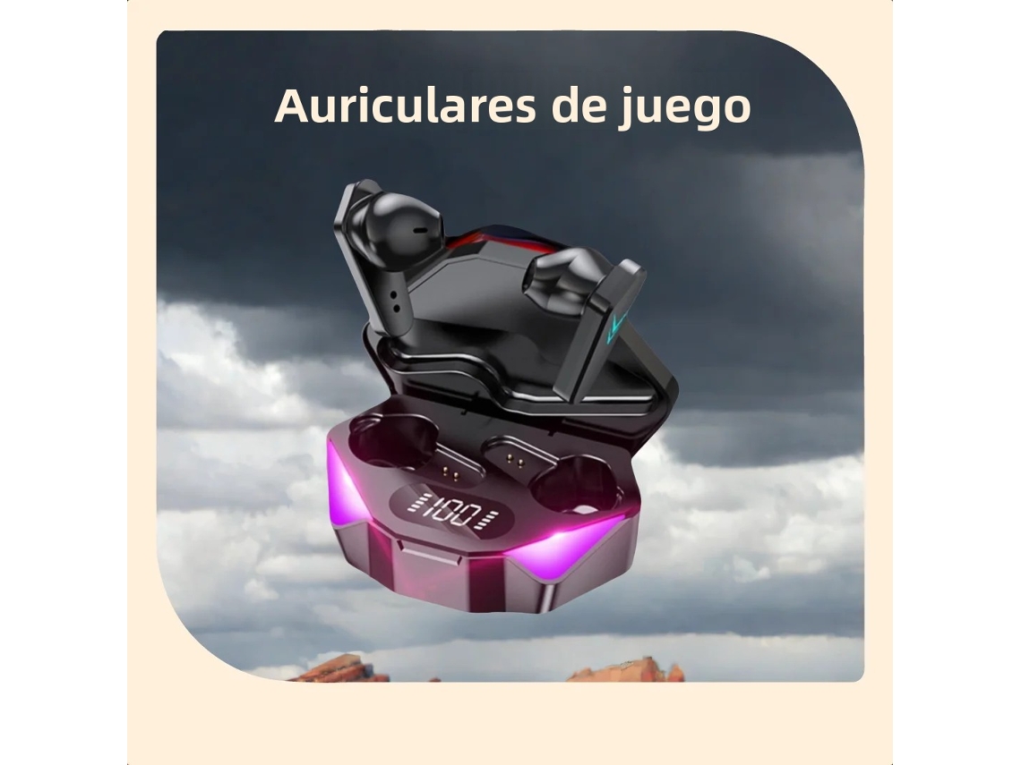 Auriculares Inalámbricos Bluetooth Para Juegos Con Micrófono, Baja Latencia, Diseño Intraaural.