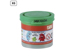 Pack de 6 Témera 40ml Verde Claro Dam
