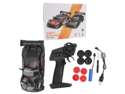 Coche de carreras eléctrico de alta velocidad ATS, escala 1/24, con mando a distancia recargable y luces.