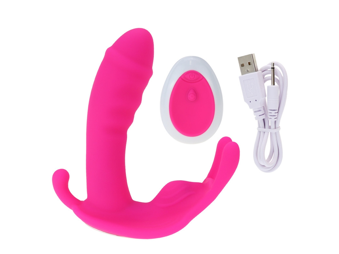 Vibrador De Masaje Con Control Remoto Inalmbrico Porttil Para Mujeres (rosa Roja) Yizhood