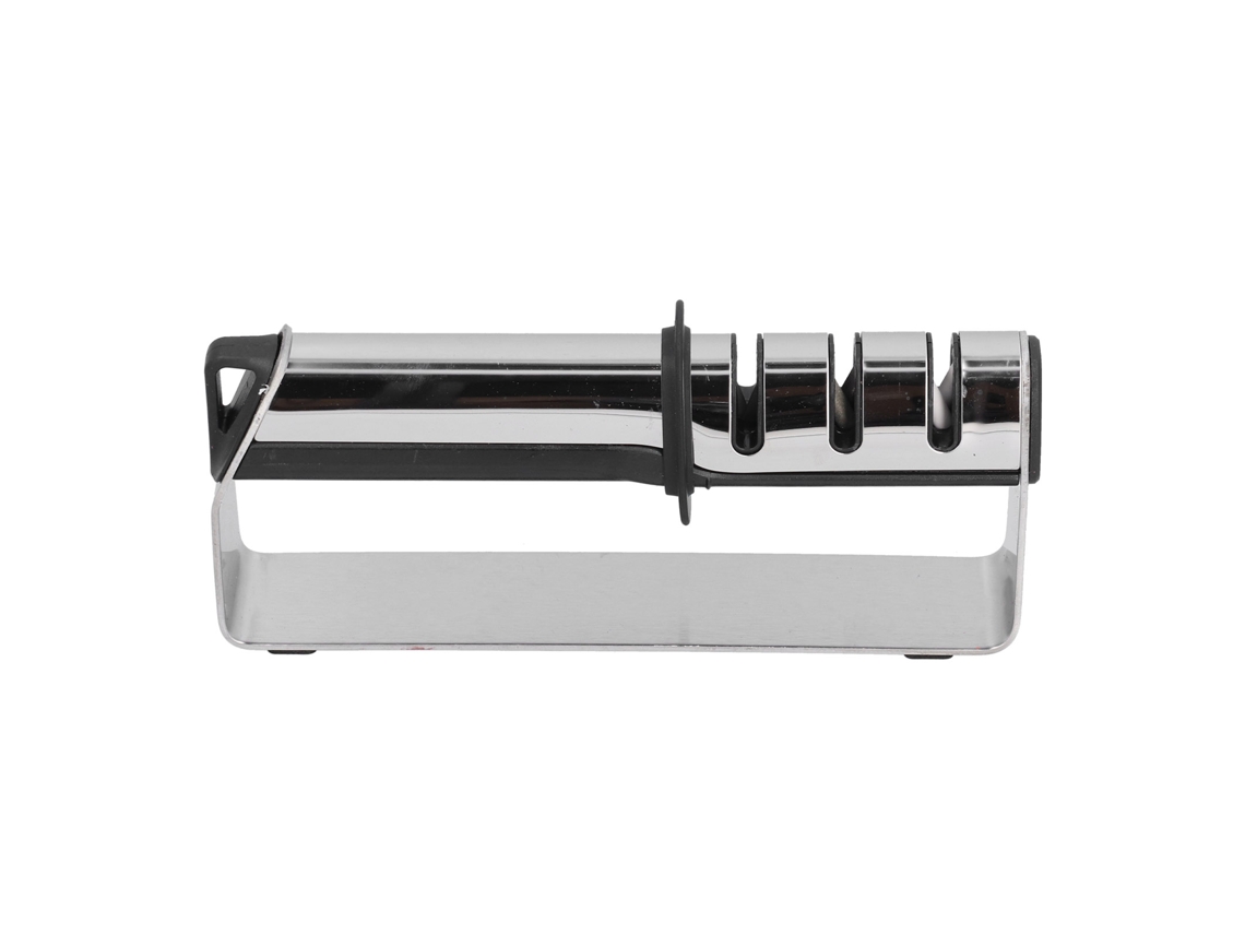 Afilador De Cuchillos Manual De 3 Etapas, Acero Inoxidable, Herramienta De Cocina Para El Hogar.
