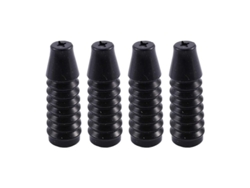 4 Piezas De Parachoques Con Cubierta Antipolvo Para Coche Rc 1:8 Rc4wd Dhk Off-road Crawler (piezas Metálicas)