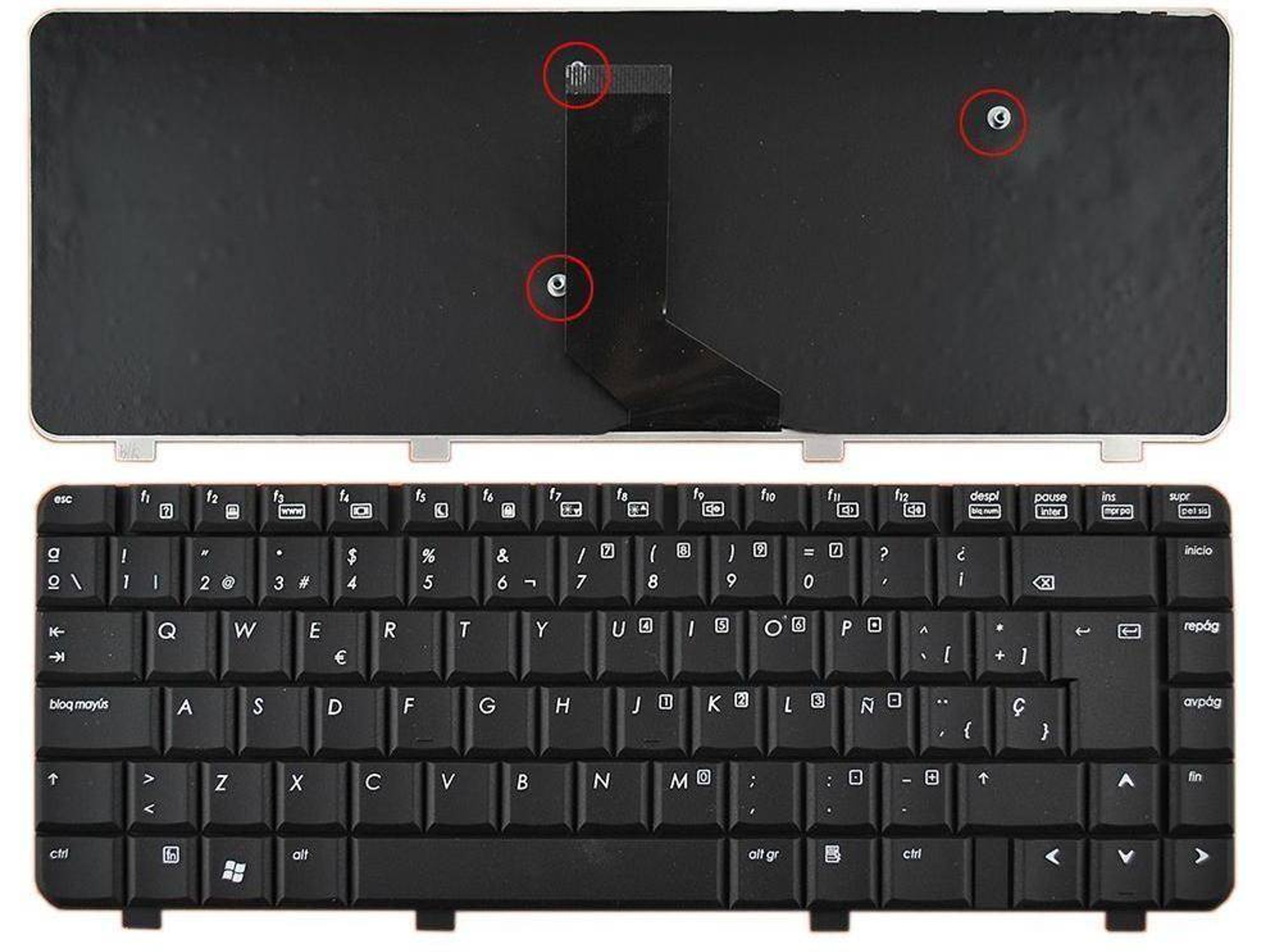 Teclado para Portátil HP Compaq Presario C700 C762Es C762