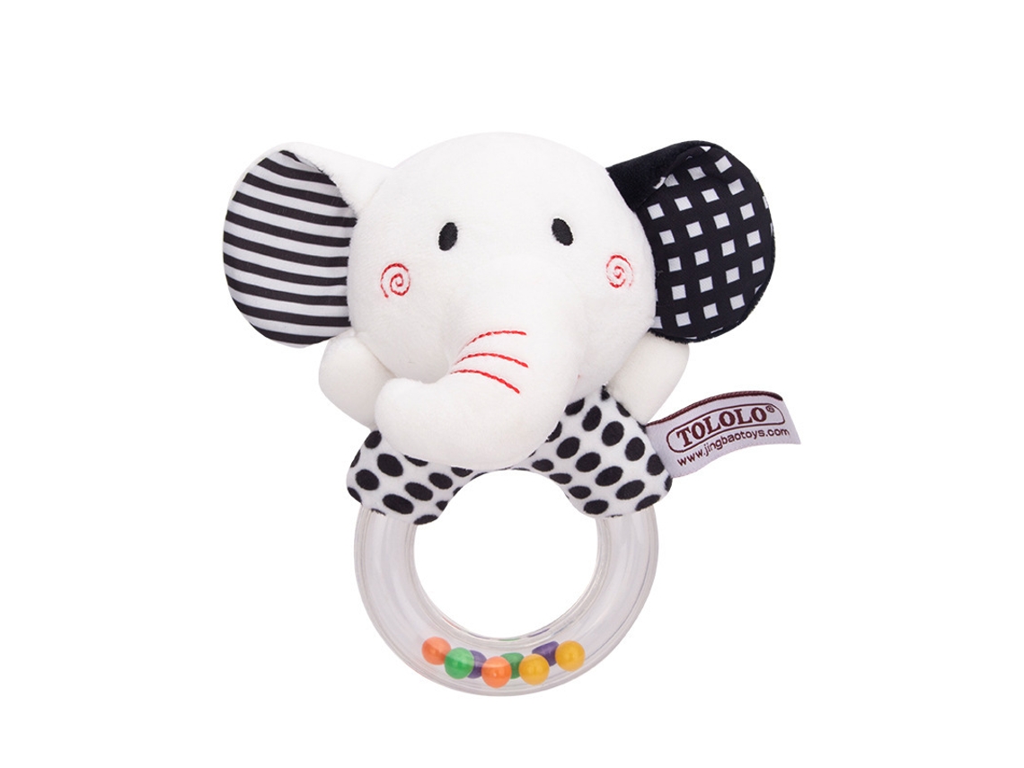 Peluche suave para bebés en dentición y sensoriales (Elefante)