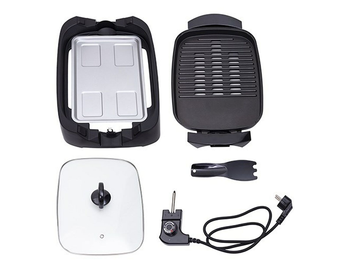 Parrilla Eléctrica ADLER AD 6610 (Negro - 3000 W)