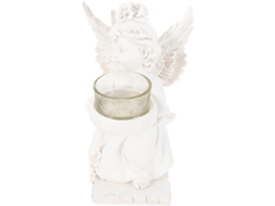 Candelabro en forma de ángel, portavelas decorativo en forma de jarrón, ideal para cenas.