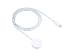 Cable magnético de carga rápida inalámbrica a tipo C / USB-C para Apple Watch (blanco)