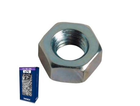 Box Tuerca Hexagonal Din 934 Cincada Métrica M-10 INDEX