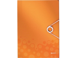 Carpeta 3 solapas LEITZ WOW Naranja (A4 - Capacidad: 150 hojas)