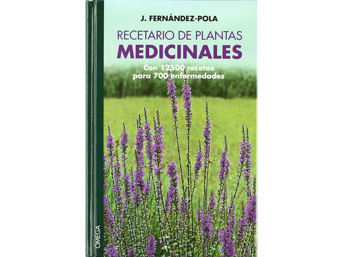Libro Recetario De Plantas Medicinales de José Fernández-Pola (Español)