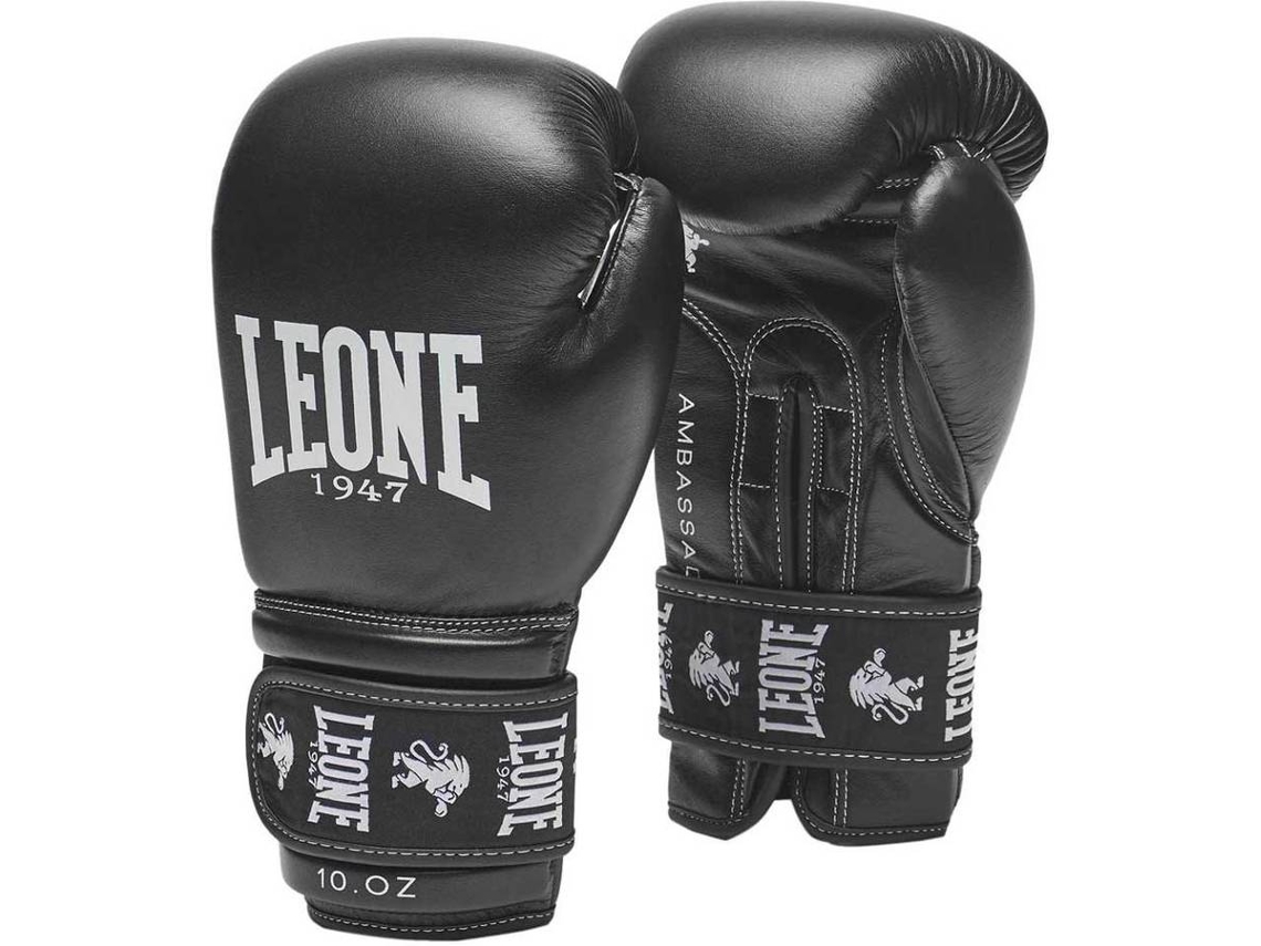 Guantes de Combate LEONE1947 Ambassador Negro (14 Oz)