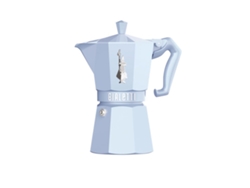 Cafetera Italiana, 6 Tazas, Azul Pastel 0009062 - Bialetti
