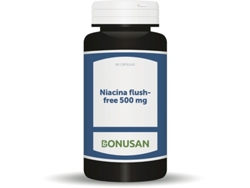 Complemento Alimentar BONUSAN Niacina Flush-Free (60 cápsulas de 500mg)