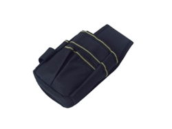 Bolsa De Herramientas De Cuero Con Cinturón, Bolsillo Para Clavos, Cuchillo, Soporte Para Martillo Y Cinta Métrica