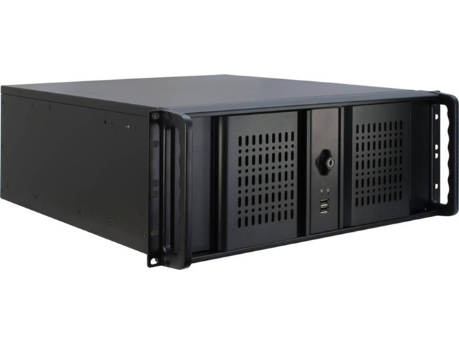 Caja PC INTER-TECH 4U-4098-S (Rack - Negro)