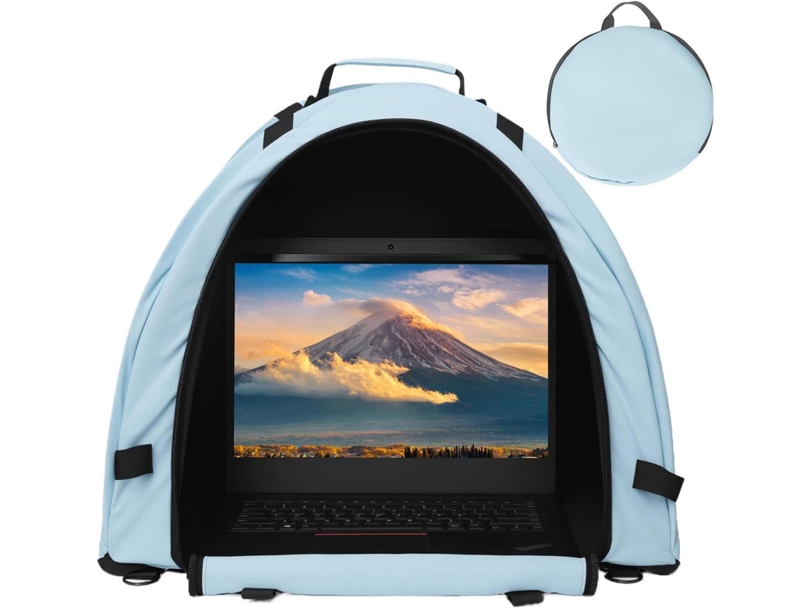 Tienda Plegable Para Portátil Con Cubierta Antirreflejos Y De Privacidad