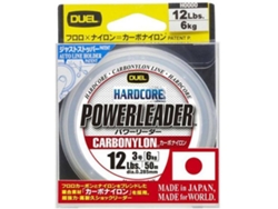 Línea de Pesca de fluorcarbono DUEL Hardcore Powerleader Cn (0.810 mm - 0,30 mm)