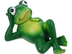 Figura De Rana Kichouse Para Embellecer La Decoración De Jardines Y Terrazas, Fabricada En Resina, Ranas De Jardíns A
