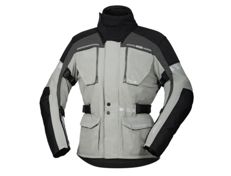 Chaqueta de Motocliclismo para Hombre IXS (3XL - Poliéster - Gris)