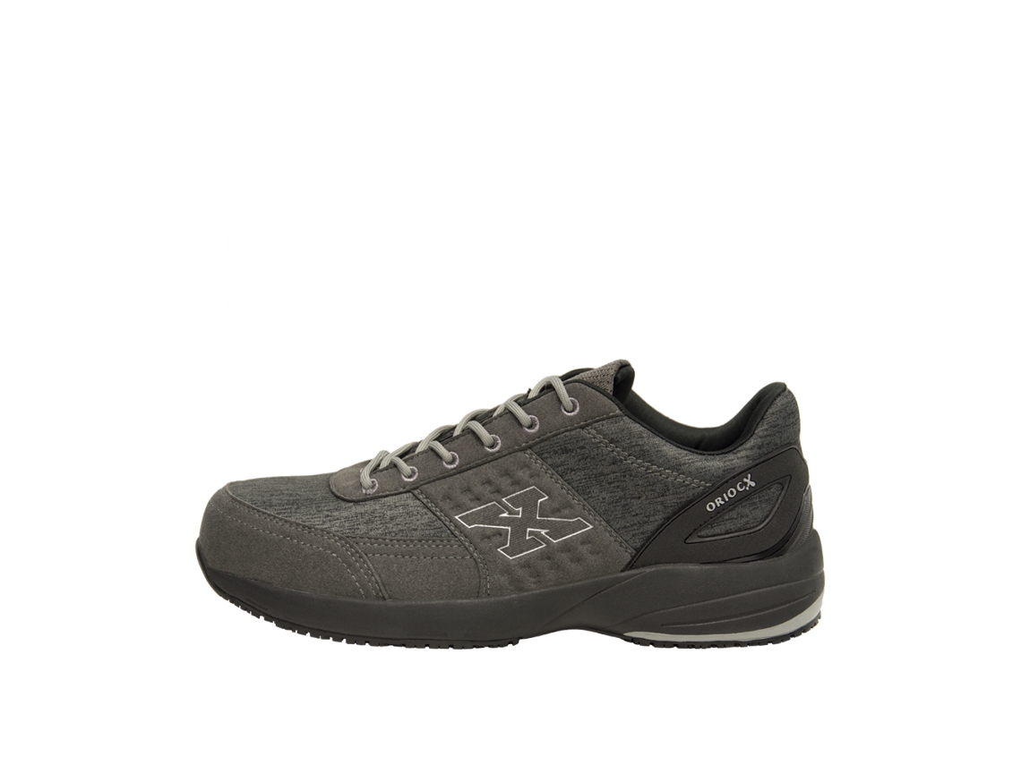 Zapato de Seguridad ORIOCX Treviana S1 P ( Gris -Microfibra -47)