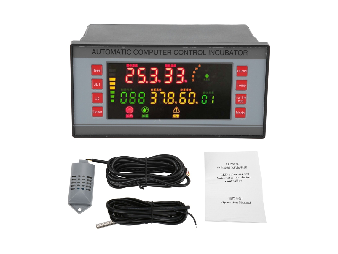 Controlador De Temperatura Y Humedad Para Incubadora Automática Xm-18, Pantalla Led, 160-220 V