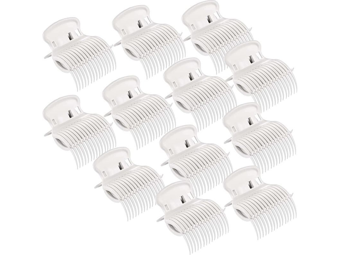 Pinzas Para Plancha De Pelo, 12 Piezas, Pinzas De Repuesto Para Peinado De Mujeres Y Niñas, Color Negro.