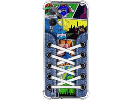 Carcasa para Realme C31 TUMUNDOSMARTPHONE Dibujos Antigolpes Zapatillas 14 Multicolor