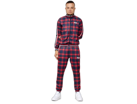 Chándale para Fitness LONSDALE Chándal Wickstone Azul (2XL)