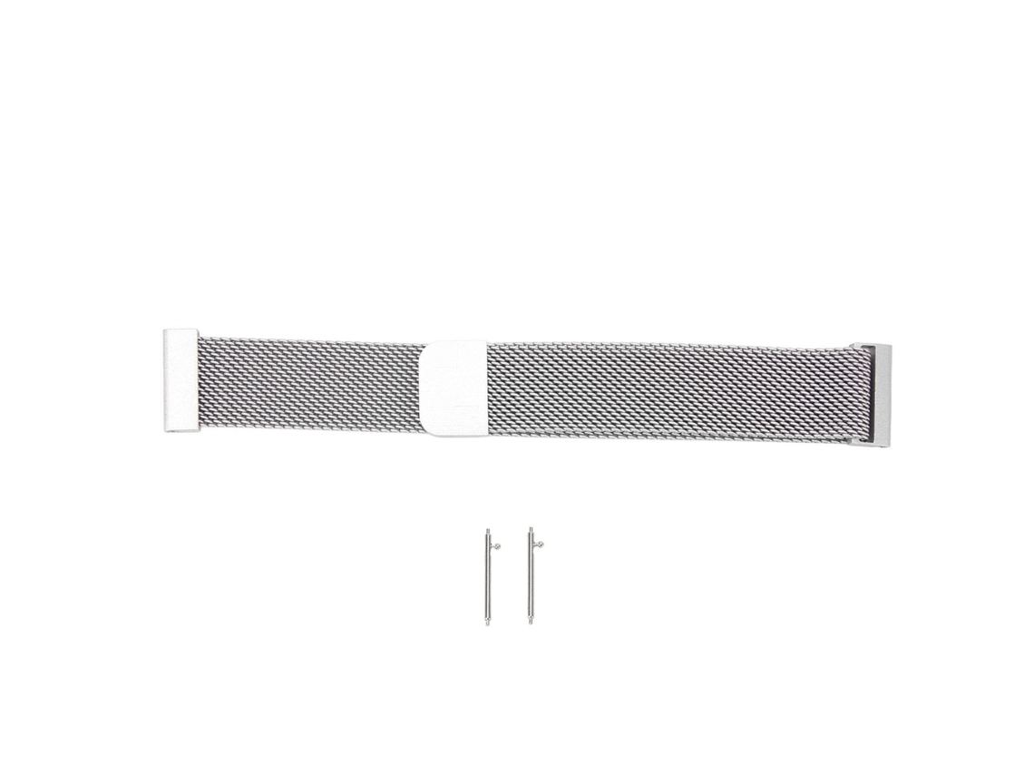 Pulseira De Relógio De Aço Inoxidável Com Fecho Magnético 18mm Para Asus Zenwatch 2 E Outros