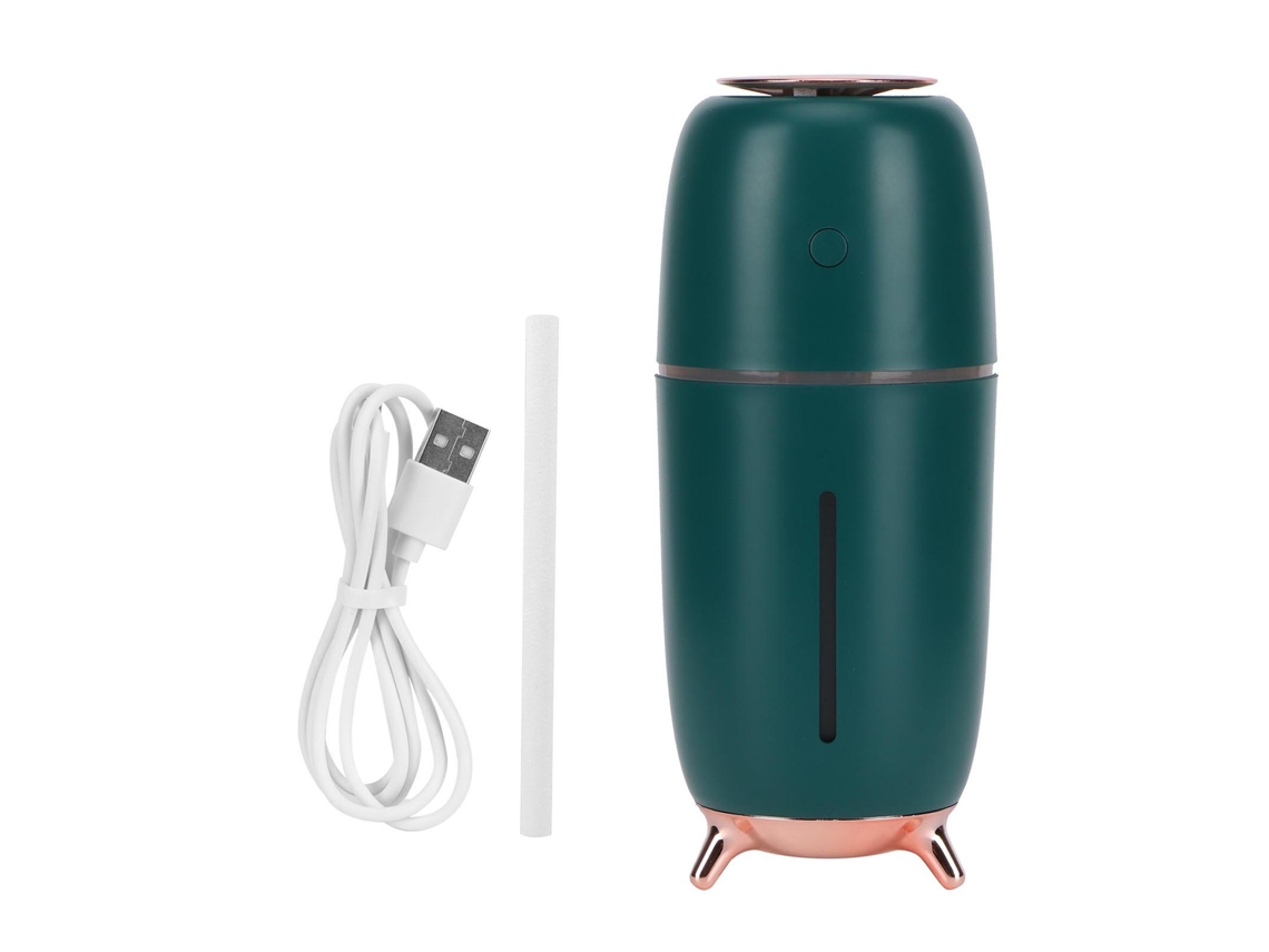 Humidificador de aire con pulverizador inteligente USB, luz nocturna para oficina, escritorio y coche.
