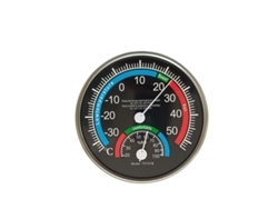 Monitor de temperatura y humedad para el control del clima interior, mediciones precisas y confiables con escala de fácil lectura, termómetro higrómetro Pa