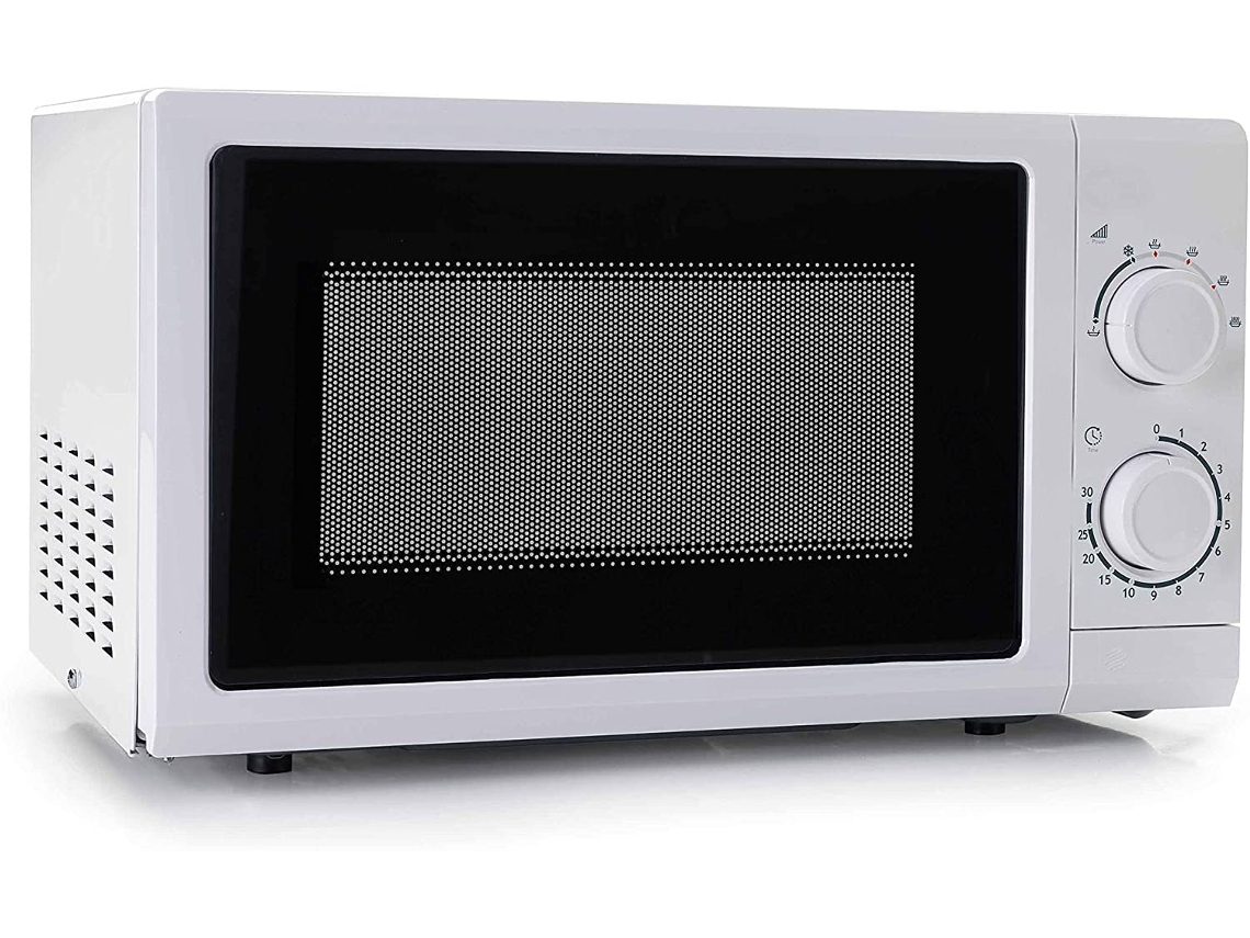 Microondas Profesional Con Plato Giratorio 700 W 20 Litros -Blanco [Clase De Eficiencia Energética A] LACOR