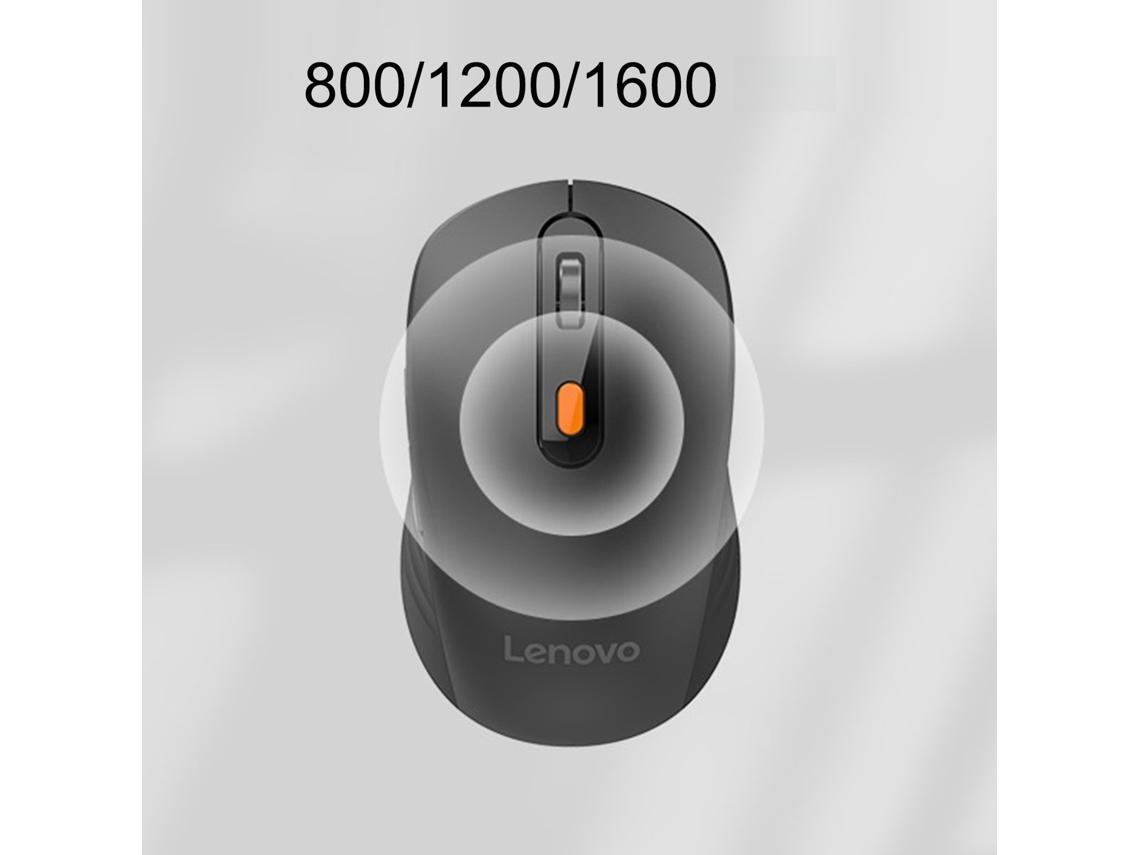 Ratón inalámbrico Lenovo Howard (2,4 GHz, portátil)