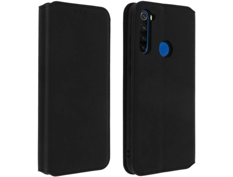 Funda Xiaomi Redmi Note 8T AVIZAR FOLIO-ELEC-BK-N8T Negro