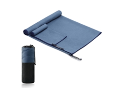 Omni-toalla De Enfriamiento Microfibra Rápido Secado Suave Y Cómoda Para Natación Fitness Deportes Playa Azul Oscuro