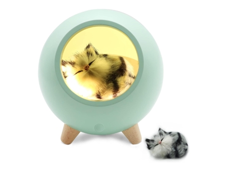 Decoración de dormitorio para mujer, luz nocturna de gato para dormitorio, regalos para esposas, mamás, adolescentes, niñas, linda casa para gatos,...