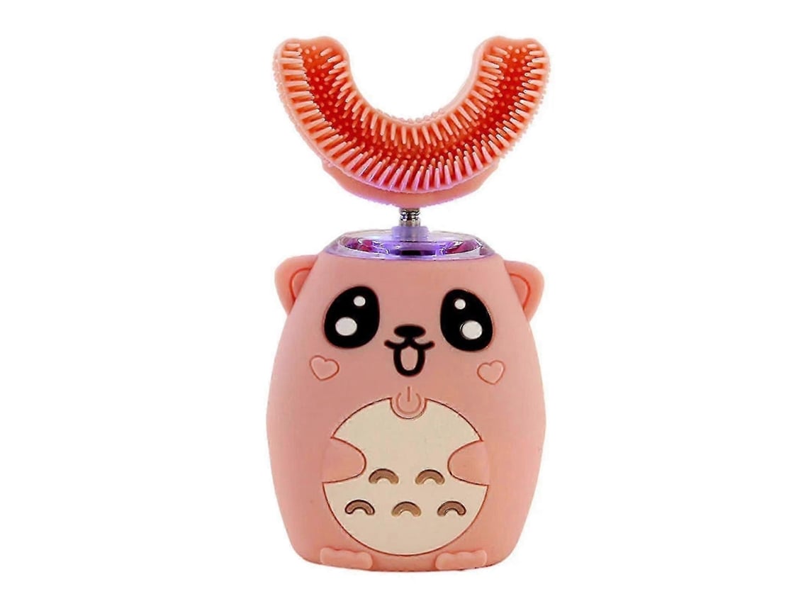 Escova De Dentes Elétrica Infantil Em Formato De U, Recarregável E Portátil, Para Meninos E Meninas (2025)