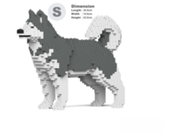 Jekca Bricks Alaskan Malamute 01-m03 St19pt51-m03