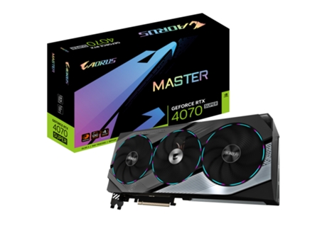 Tarjeta Gráfica GIGABYTE Rtx 4070 Super Aorus Master 12Gb