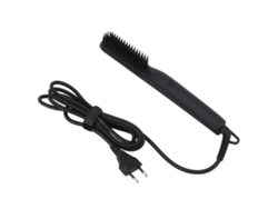 Peine Alisador Eléctrico Con Iones Negativos, 100-240 V, Negro, Enchufe Europeo.