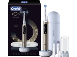 Cepillo de Dientes Eléctrico ORAL-B iO 10 Eclipse Gold (Dorado)