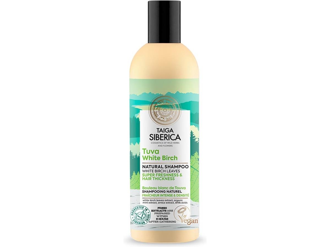 Champú NATURA SIBERICA Super Frescura Natural y Cabello Grueso (270 ml)