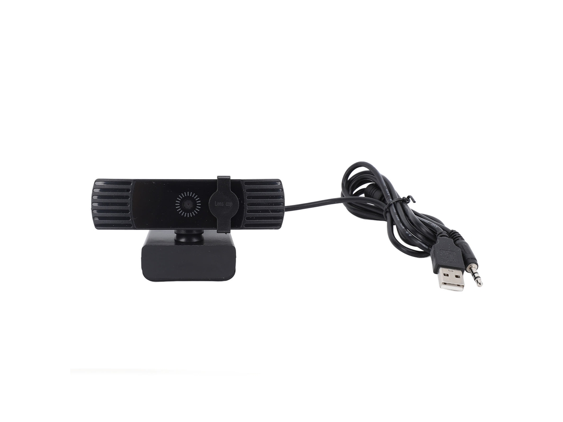 Cámara Web Usb Full Hd 1080p Con Micrófono Y Lente Gran Angular De 120° Para Ordenador