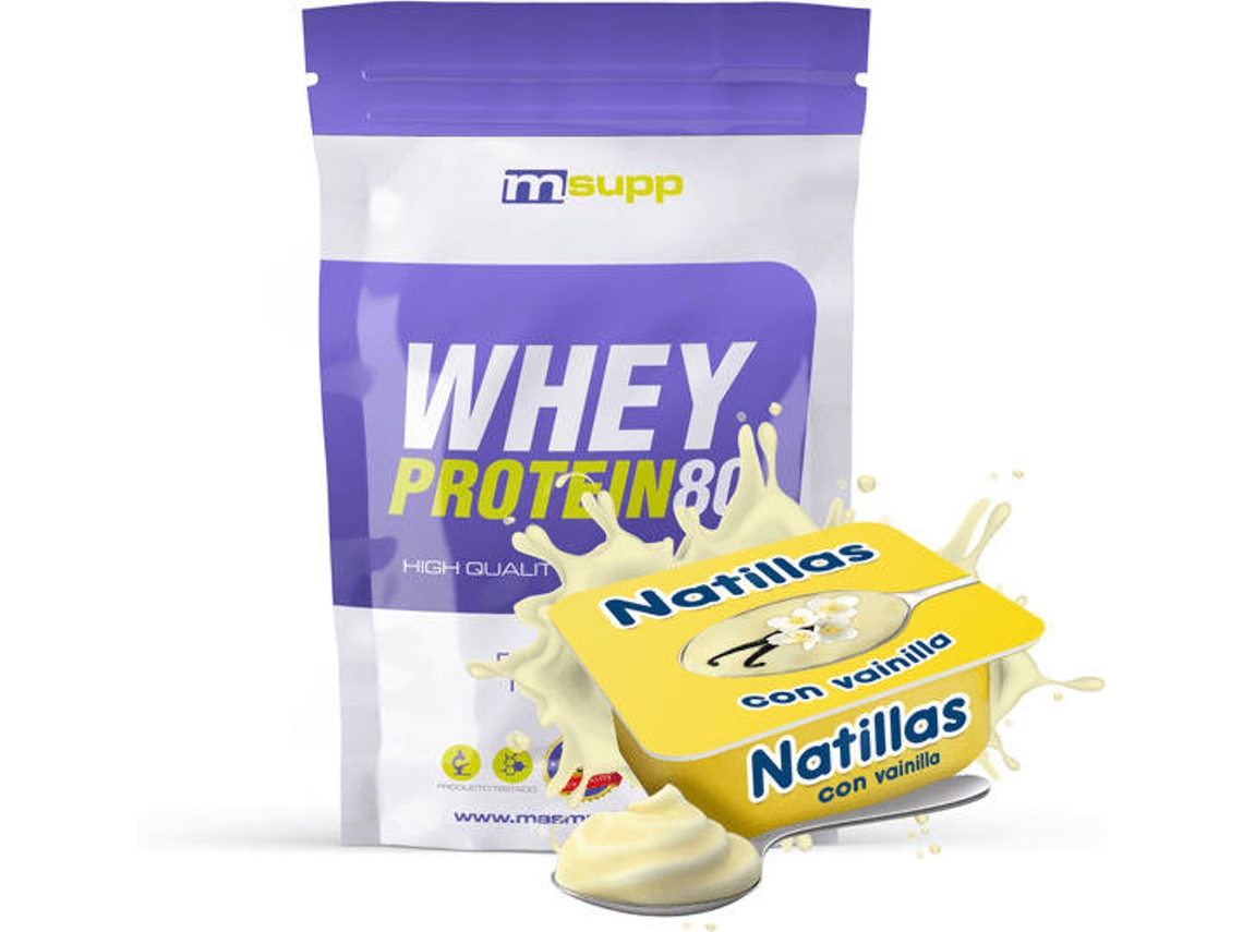 Whey Protein80 - 500g Natillas De Vainilla Masmusculo