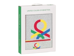 Set de Papelería Benetton Pop 3 Piezas Gris