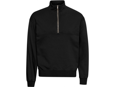 Sudadera 1/4 cremallera COLORFUL STANDARD Organic deep black XS