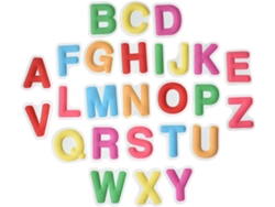 26 Imanes De Silicona Suave Con Letras Del Alfabeto Para Nevera, Juego Educativo Para Niños Y Niñas