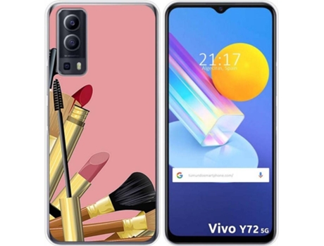 Carcasa Vivo Y52 5G TUMUNDOSMARTPHONE Brochas Multicolor