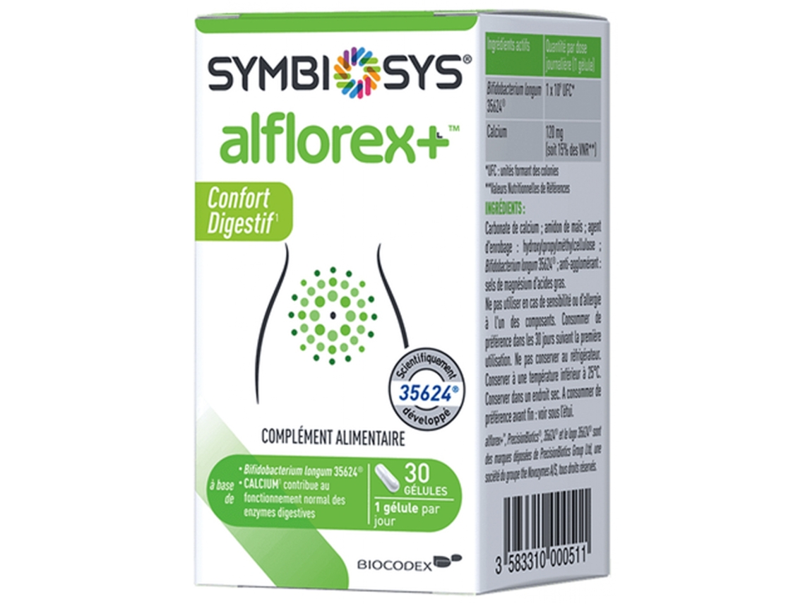 Symbiosys Alflorex Digestive Comfort 30 Cápsulas BIOCODEX