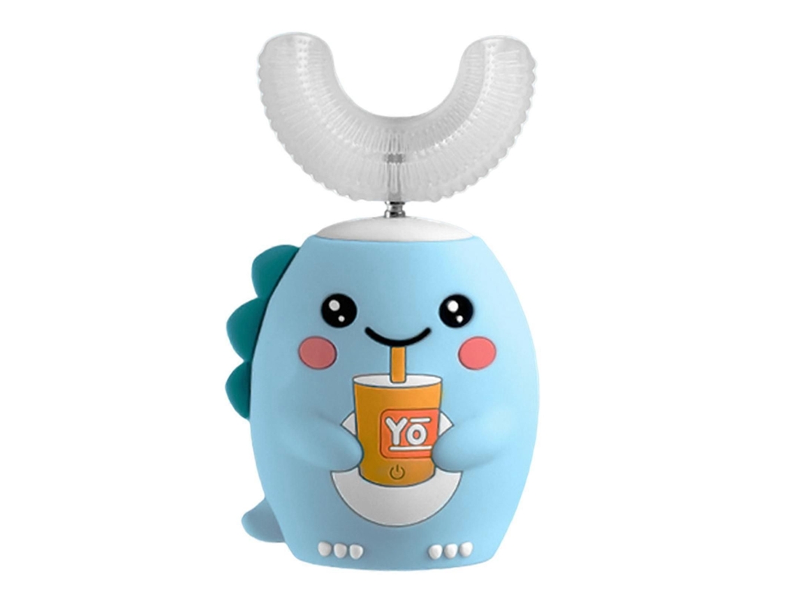 Escova De Dentes Elétrica Infantil De Silicone Com Ponta Em Formato De U, Modelo Papanicolaou Para Treinamento.